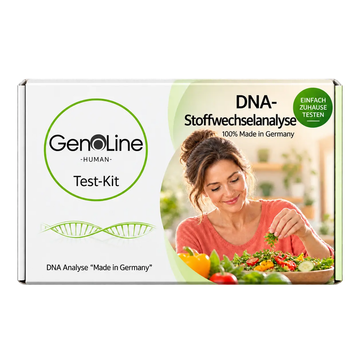 GenoLine Human DNA-Analyse Stoffwechsel – Testkit für zuhause